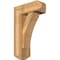 Ekena Millwork Thorton Craftsman Rough Sawn Bracket w/ Offset Brace, Western Red Cedar, 8"W x 20"D x 32"H BKT0806X20X32THR04RWR - alternate 1
